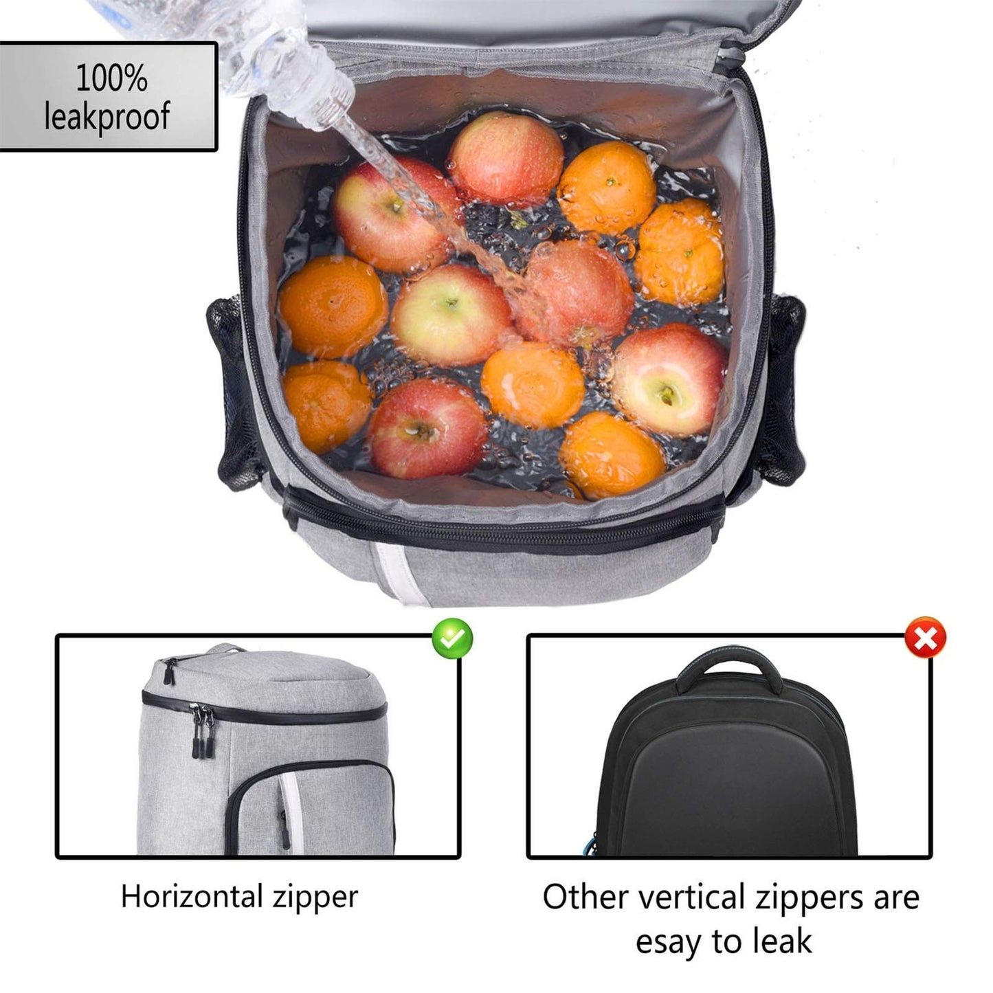 FORICH Backpack Cooler Leakproof Insulated Waterproof Backpack