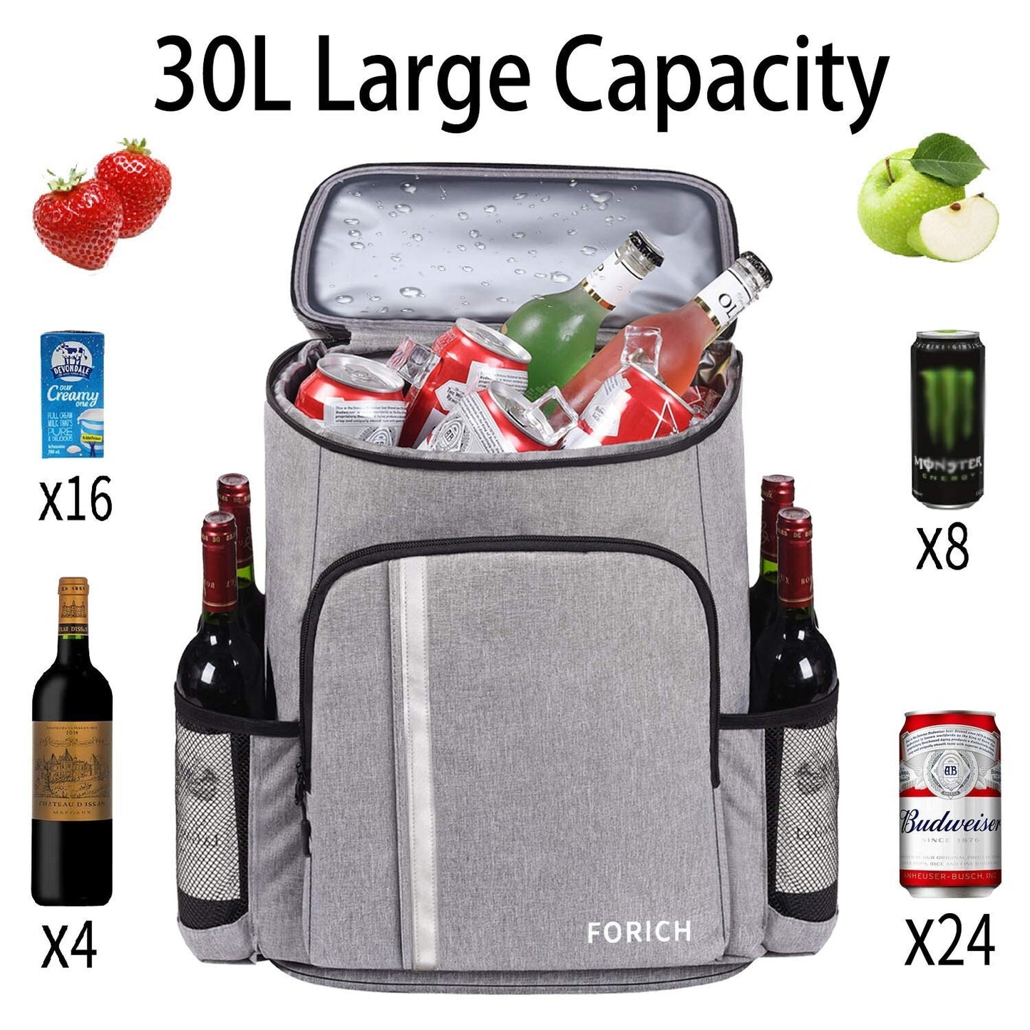 FORICH Backpack Cooler Leakproof Insulated Waterproof Backpack